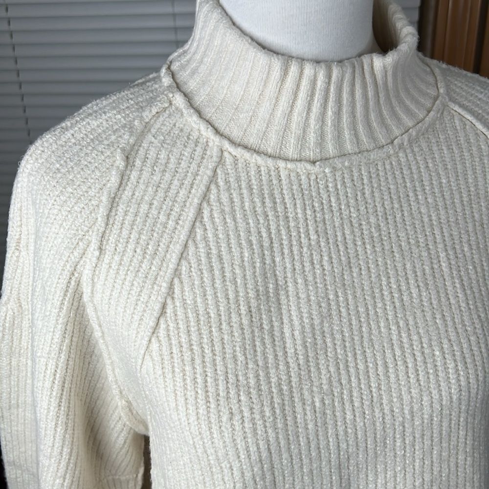 Free People Sunbeam Oversize Turtleneck Sweater - Picture 3 of 8